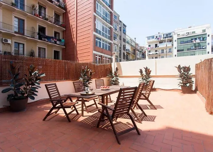 The Collection - Stylish And Centric 2-bedroom With Terrace In Eixample برشلونة