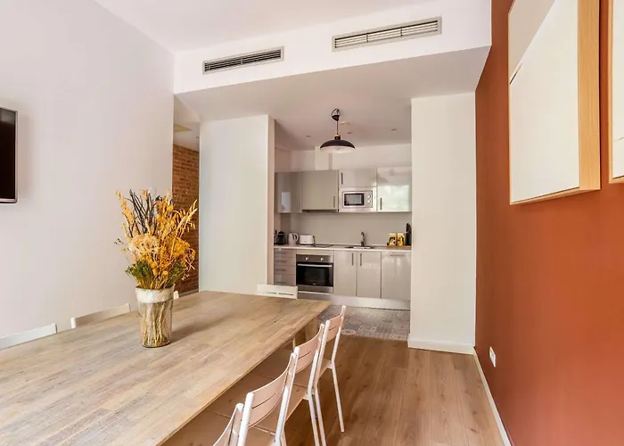 شقة The Collection - Stylish And Centric 2-bedroom With Terrace In Eixample